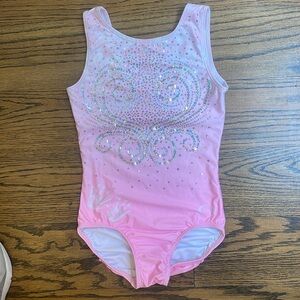 Chalk Warrior Ozone Rare Pink Gymnastics Leotard - Perfect Condition